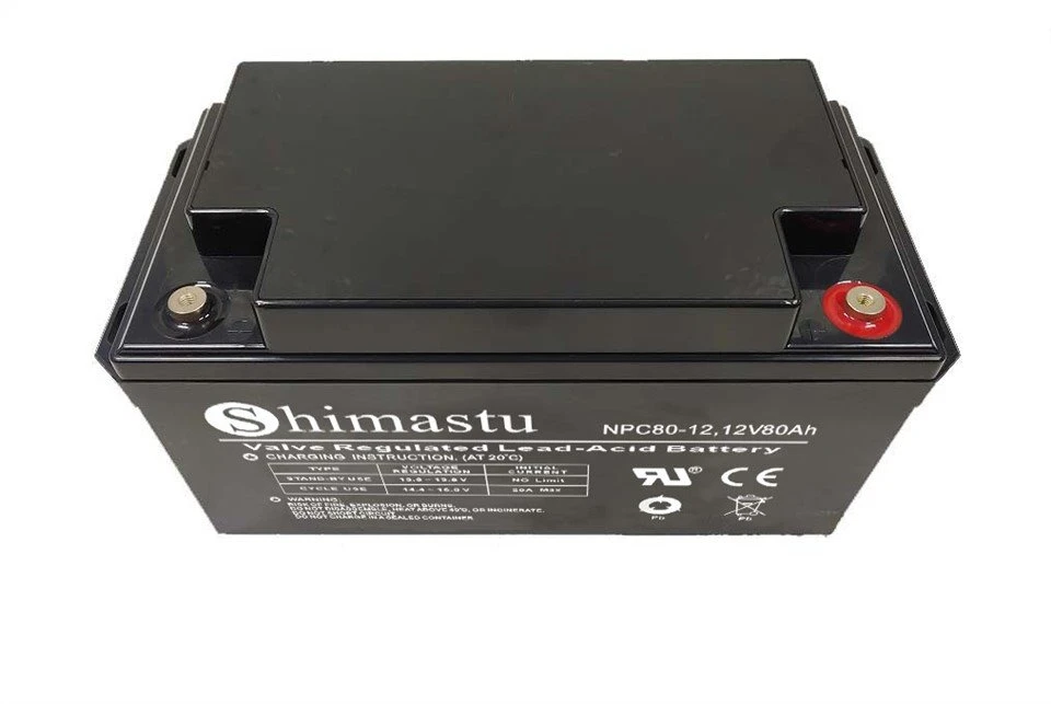 Μπαταρία 12V 80Ah Deep Cycle